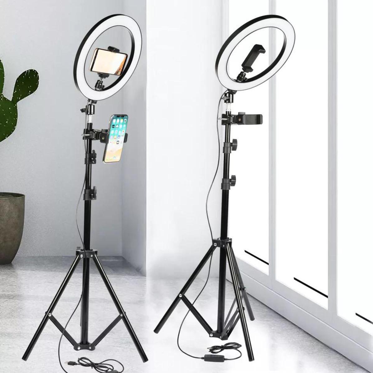 26cm Ring Light With Mobile Holder